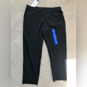 Mid Rise Black Dress Pants